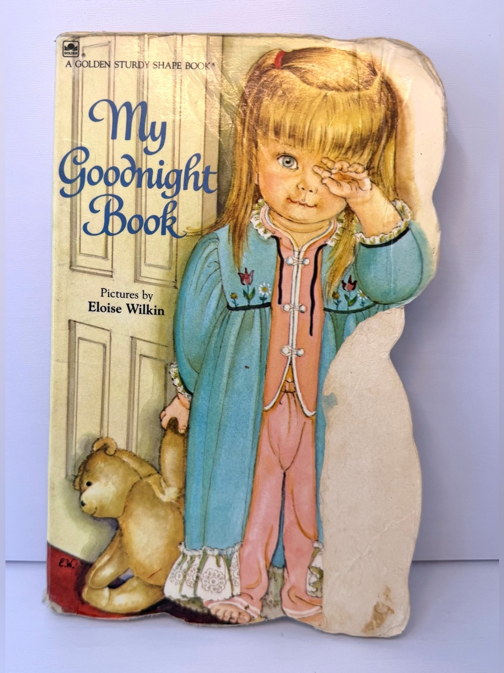 Vintage My Goodnight Book Eloise Wilkin Golden Sturdy Shape Book Childrens
